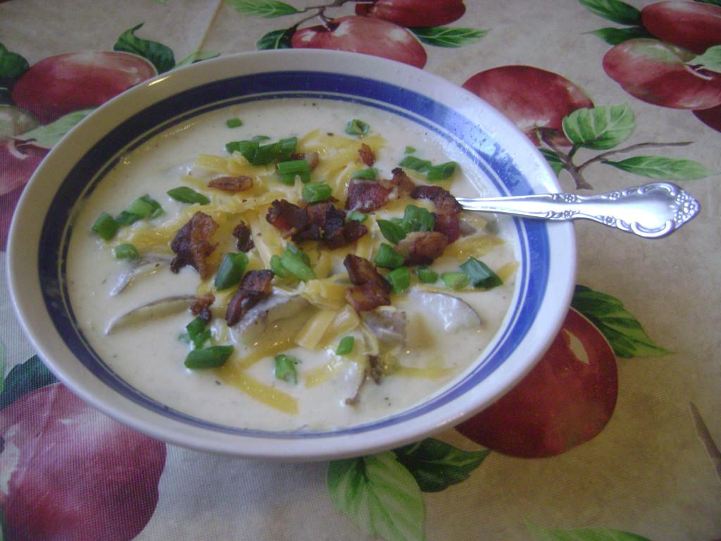 Loaded baked potato soup with leeks. Jennifer Manalili, City Times