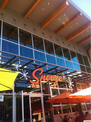 Front entrance of Snooze in Hillcrest. Michelle Moran, City Times