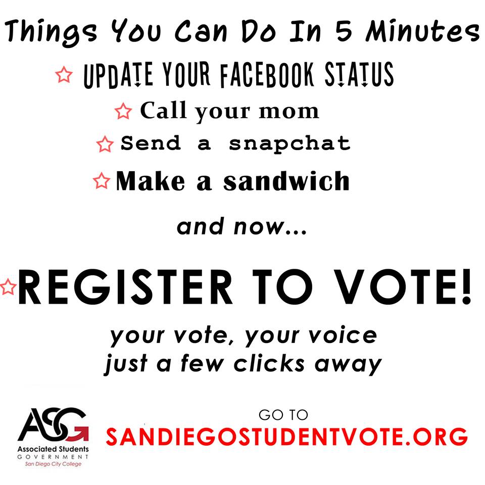 Students can register to vote online now