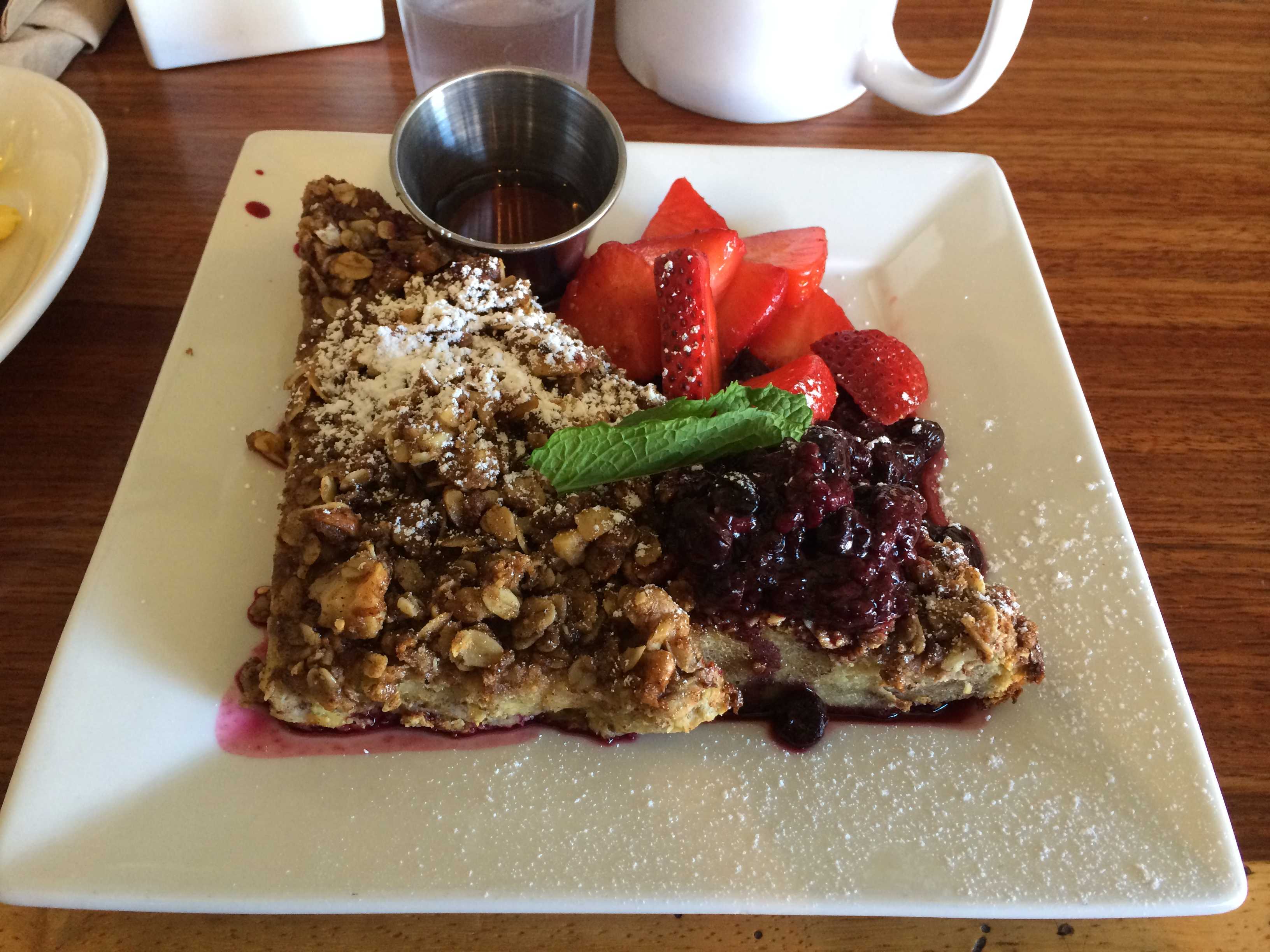 The Kensington Cafe has a lot to offer when it comes to breakfast. Photo credit: Michelle Moran
