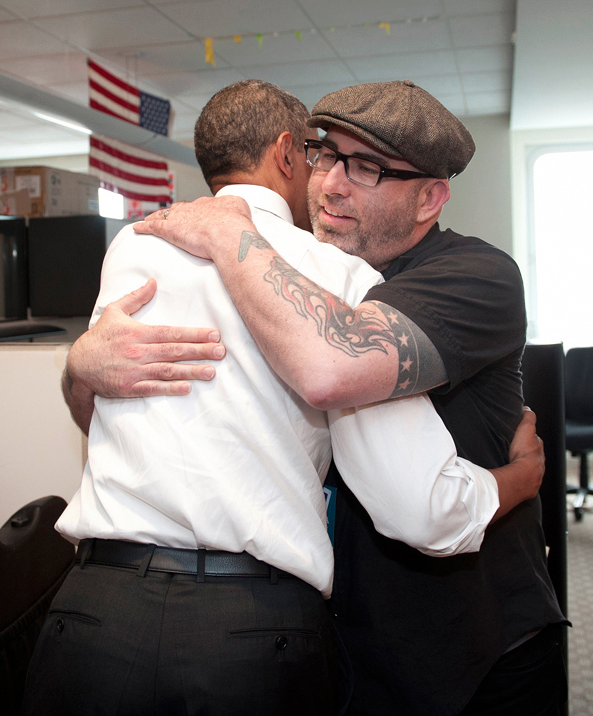 Josh Higgins and President Barack Obama. Courtesy Photo.