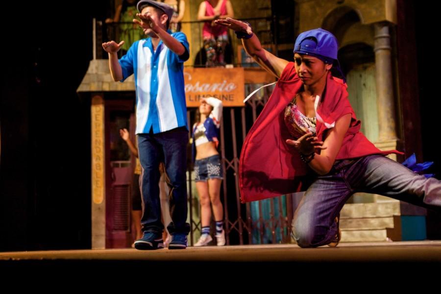 Bernadette Ondevilla is pictured in a City College theater production called “In the Heights” in Spring 2014. Photo by Alan Hickey/City Times Media