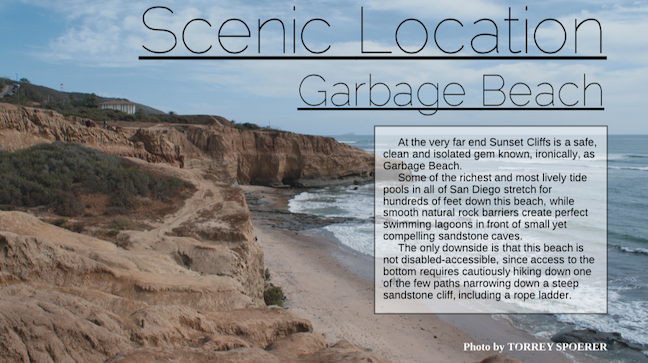 Garbage beach