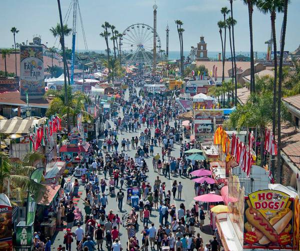 The San Diego County Fair runs through July 4.   Courtesy photo of the fair. Photo credit: Dave Gatley