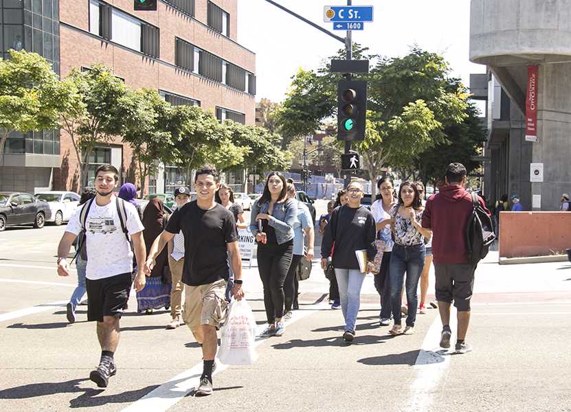 There was a slight increase in enrollment at City College, however it is still down from several years ago. Photo credit: Celia Jimenez / City Times