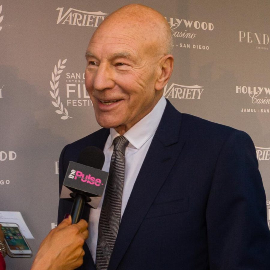 Sir Patrick Stewart on the San Diego International Film Festival red carpet before the VARIETY Night of the Stars Tribute where he was honored with the Gregory Peck Award of Excellence in Cinema, San Diego, Oct. 5, 2017.