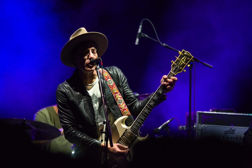 The Wallflowers headlined the Trestles stage on the Saturday night at the 2017 KAABOO festival, Del Mar, Sept. 16, 2017. Pictured is lead singer Jakob Dylan.