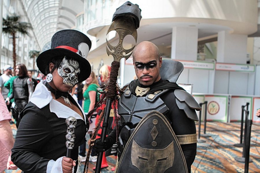Doctor Facilier and Black Panther from Cosplay at Long Beach Comic Expo 2014. Black fans exist and Hollywood should be courting that audience as much as they cater to other audiences. Photo courtesy of Flickr