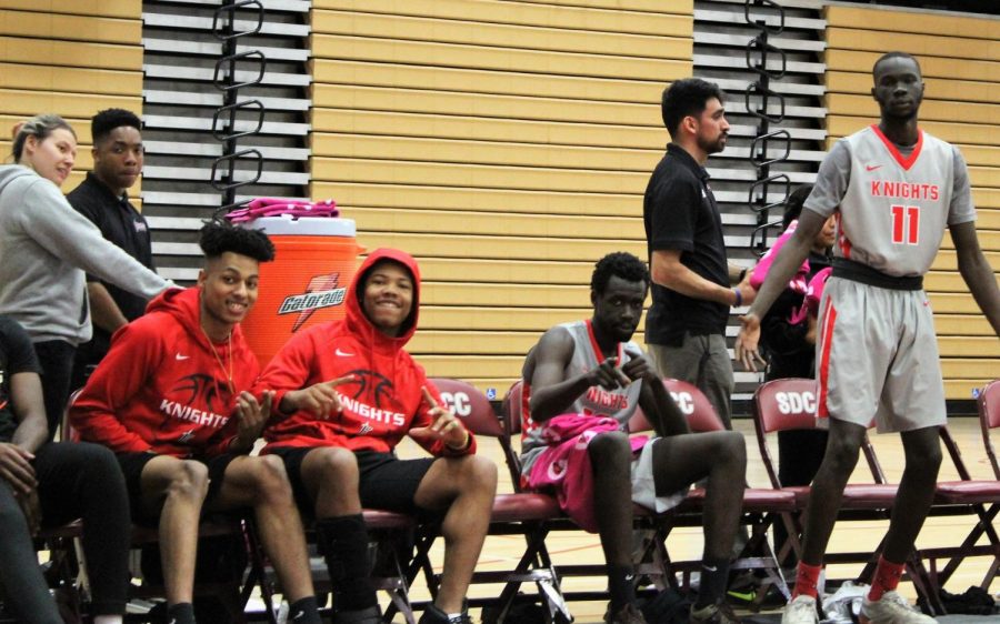 San Diego City College mens basketball players