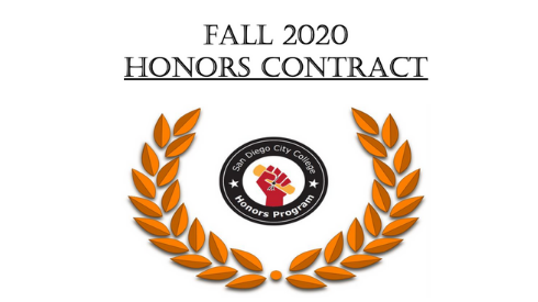 San Diego City College’s Honors Program will offer virtual honors contracts for fall 2020. sdcity.edu screenshot