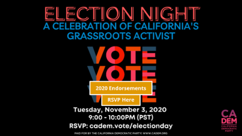 California Democrats event