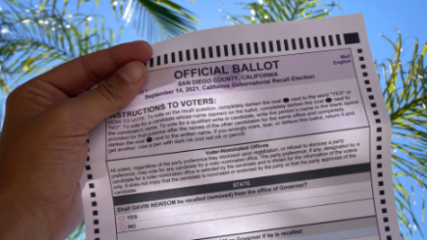 San Diego recall ballot