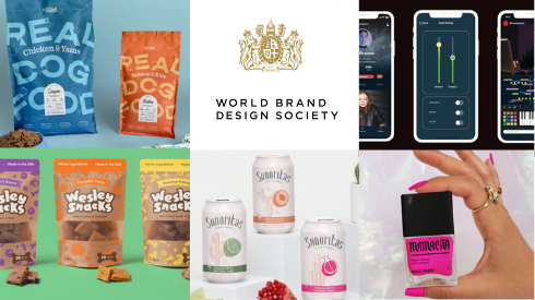 Graphic design student submissions to World Brand Design Society
