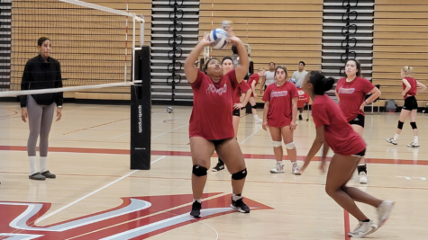 The San Diego City College womens volleyball team