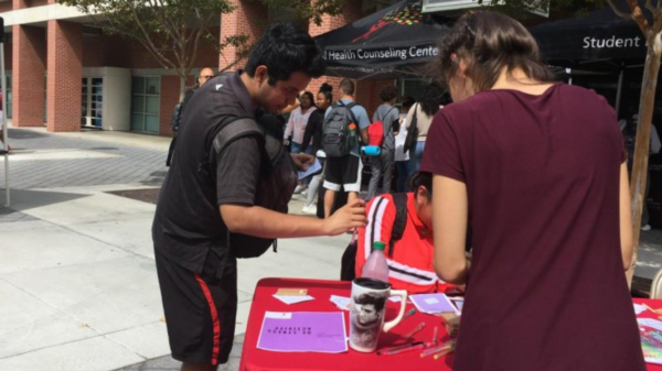 The City College Suicide Prevention Fair, like this one in 2019, allows students to learn more about life-affirming health services on Sept. 18. File photo by Sonny Garibay/City Times Media