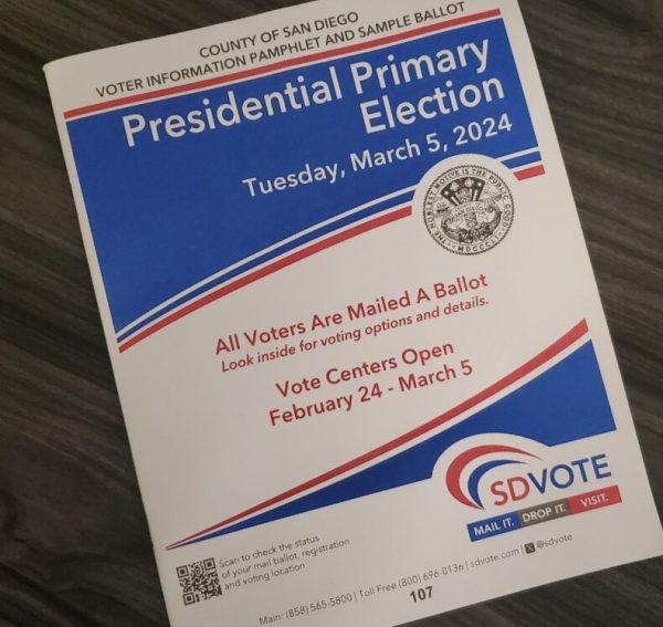 Voters were sent their ballots and voter information guide earlier this month as March 5. Primary approaches Feb. 20, 2024. Photo by Kevin Ouellette/City Times Media