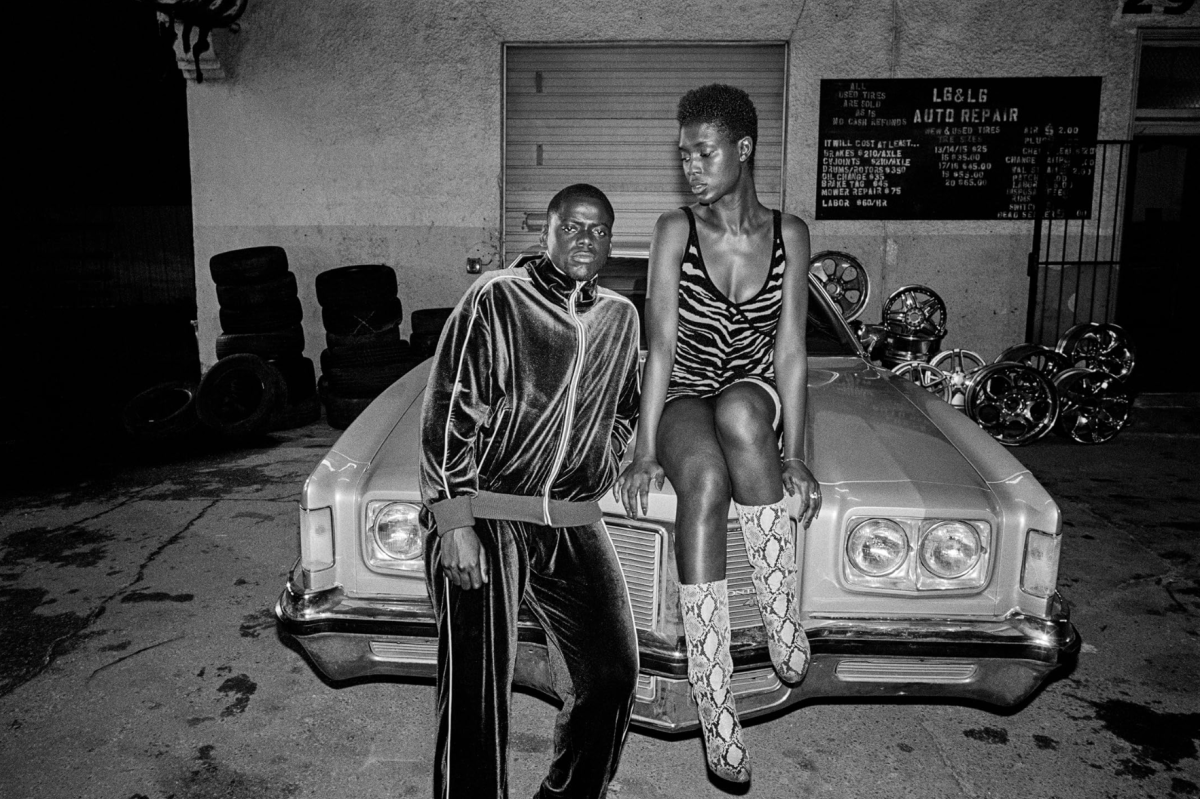 Daniel Kaluuya, left, and Jodie Turner-Smith, right, star in the 2019 film Queen & Slim. Photo by Andre D. Wagner/ Universal Pictures