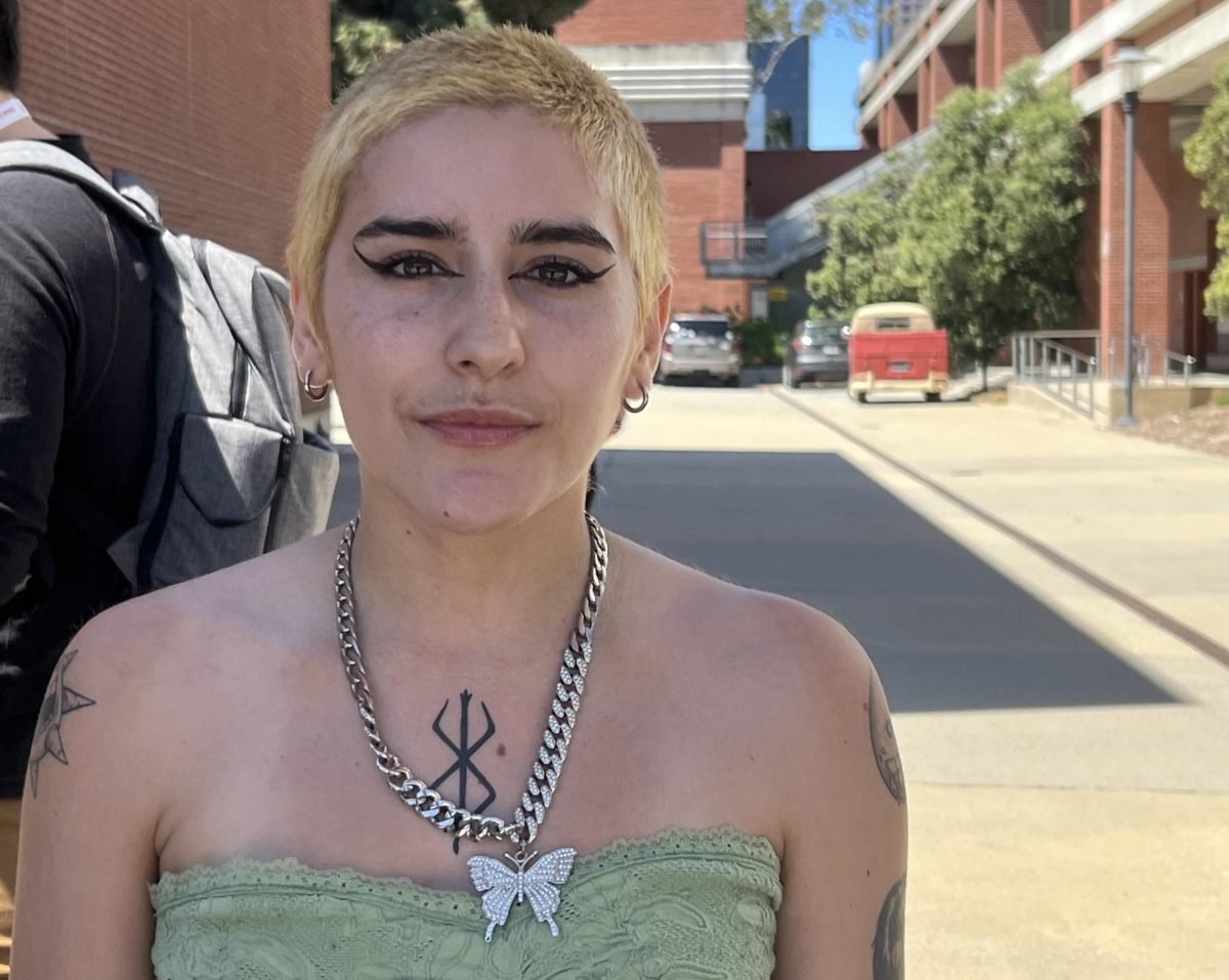 “It impacts the LGBTQ+ community. Everyone wants to be empowered. Everyone wants to feel like they have a purpose and I feel like drag helps that. It helps me feel empowered. It’s representation, it’s important, it’s a welcoming environment.” - Dominica Loperena, City College student