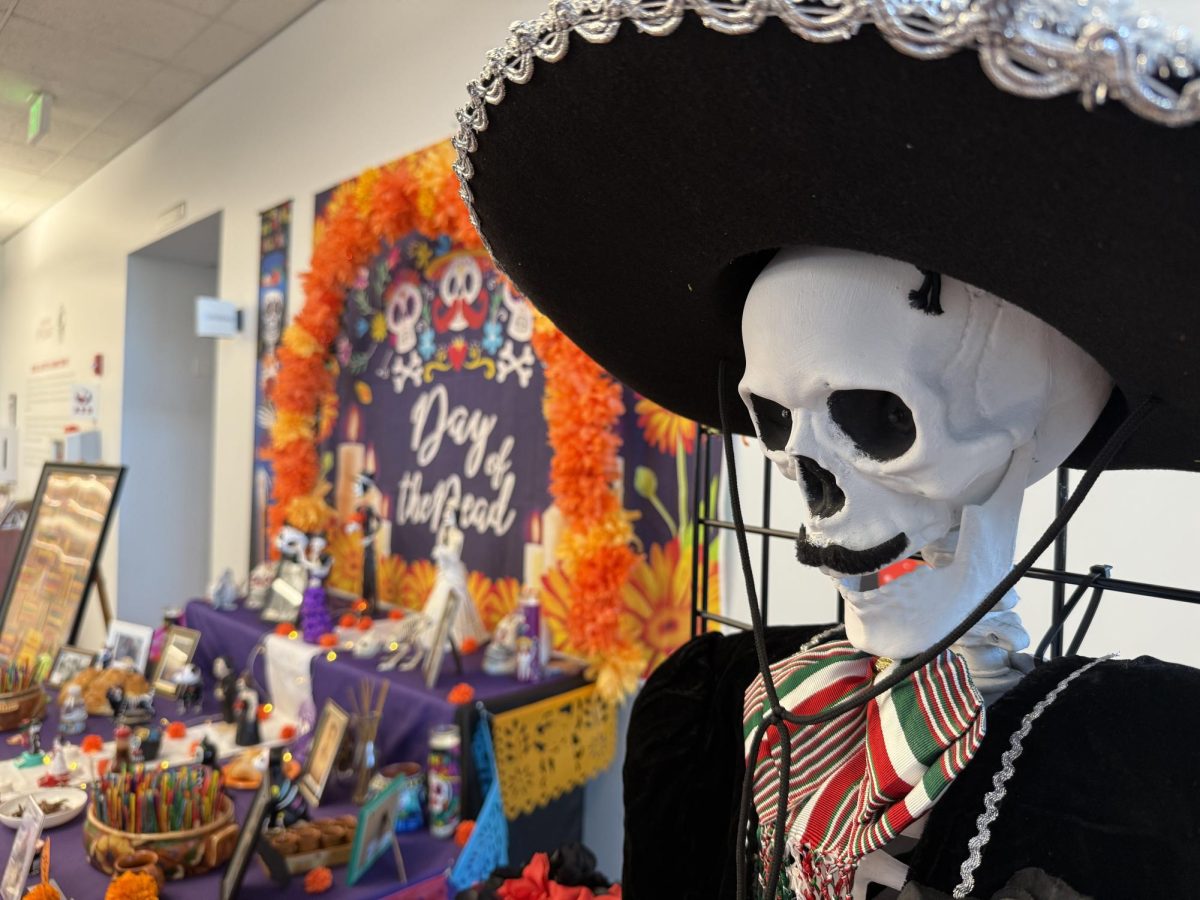 The altar inside the San Diego City College Library during the Día de los Muertos Festival Thursday, Oct. 31, 2024. Photo by Luke Bradbury/City Times Media
