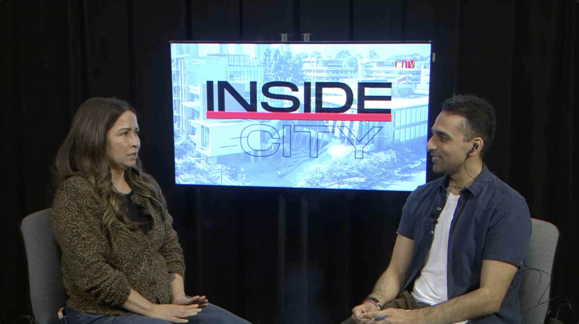 City College’s counseling chair Amber Alatorre, left, joins City Times Media journalist Varun Chaturvedi for "Inside City." YouTube screenshot