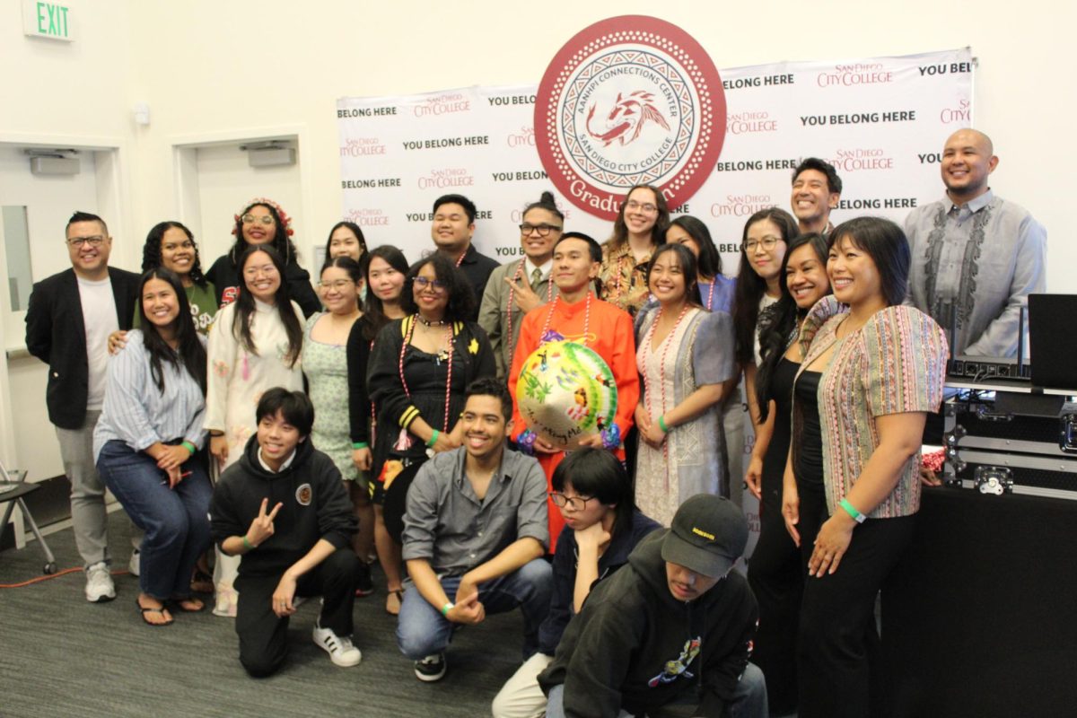 The event honoring Asian American, Native Hawaiian and Pacific Islander students was festive with plenty of food, photos and cheer