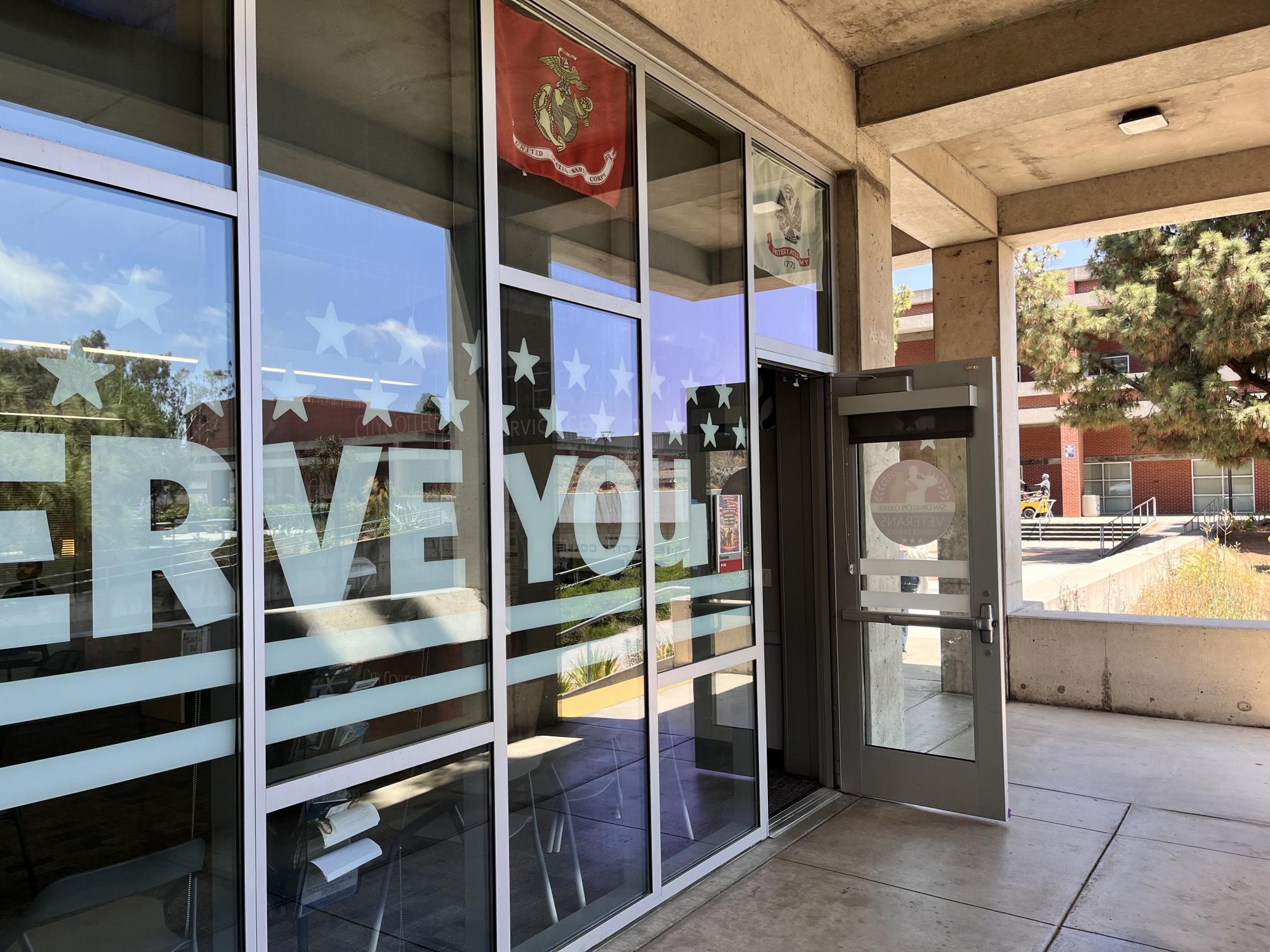 City College's Veterans Service Center is open for students but with limited access to internet services located in the M building, Tuesday, May 7, 2026. Photo by Azriel Castaneda/City Times Media